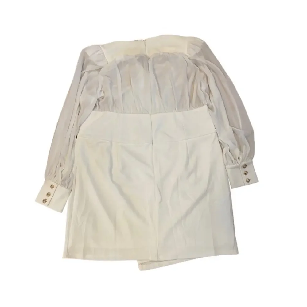 L’ATISTE Chiffon Top Asymmetrical Bodycon Dress - Picture 8 of 8